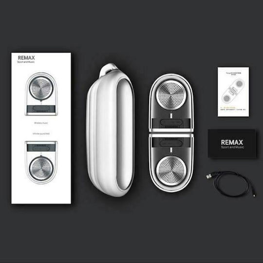 Remax RB-M22 Ηχείο Bluetooth 3W με Διάρκεια Μπαταρίας έως 8 ώρες Διάφανο