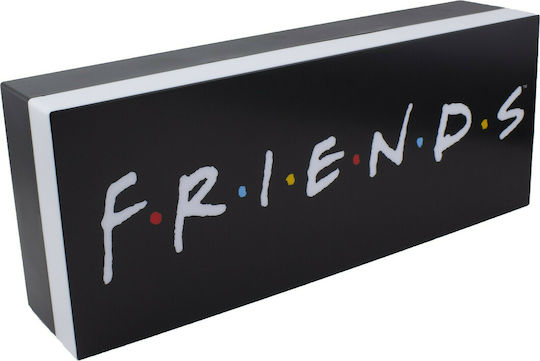 Paladone LED Kinder Dekorative Lampe Friends Schwarz 30x12x7εκ.