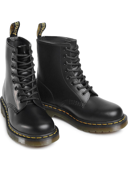 1460 Smooth Leather Black Boots