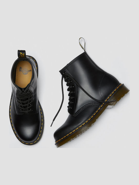 1460 Smooth Leather Black Boots