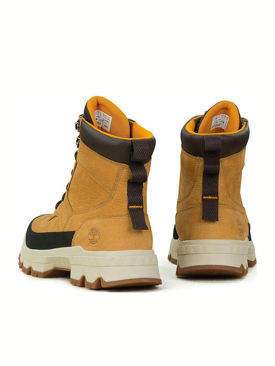 Timberland Originals Ultra Ανδρικά Ορειβατικά Μποτάκια Αδιάβροχα Κίτρινα