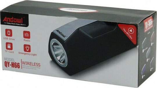 Andowl QY-H66 Bluetooth Speaker 6W with Radio Black
