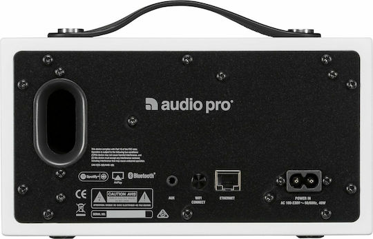 Audio Pro Addon C3 Bluetooth високоговорител 10W с живот на батерията до 9 часа Бял