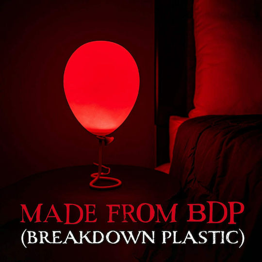 Paladone Kinder Dekorative Lampe Pennywise Balloon Rot 34εκ.
