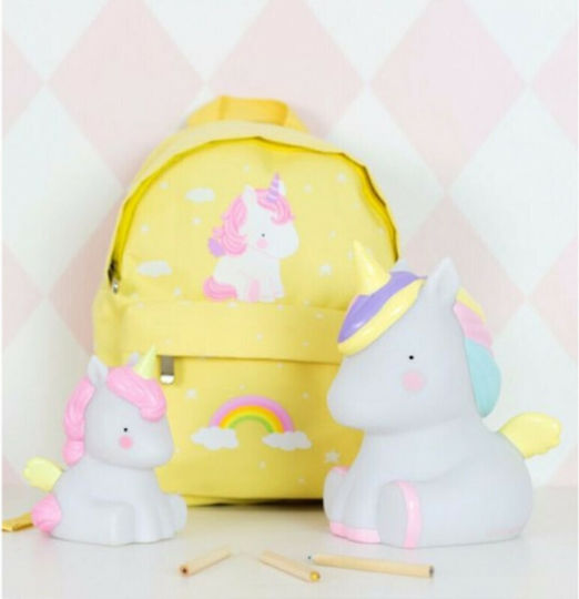 A Little Lovely Company LED Детско Декоративно Осветление Unicorn с Промяна на Цветовете Многоцветен 22x22x17εκ.
