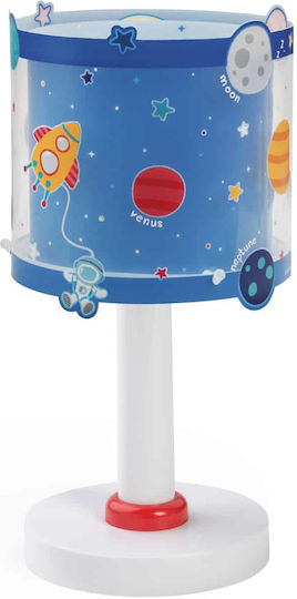 Ango LED Kinder Nachttischlampe Planets Blau 15x15x30εκ.