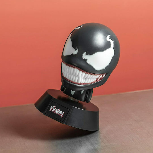 Paladone Παιδικό Διακοσμητικό Φωτιστικό Venom Μαύρο 10εκ.