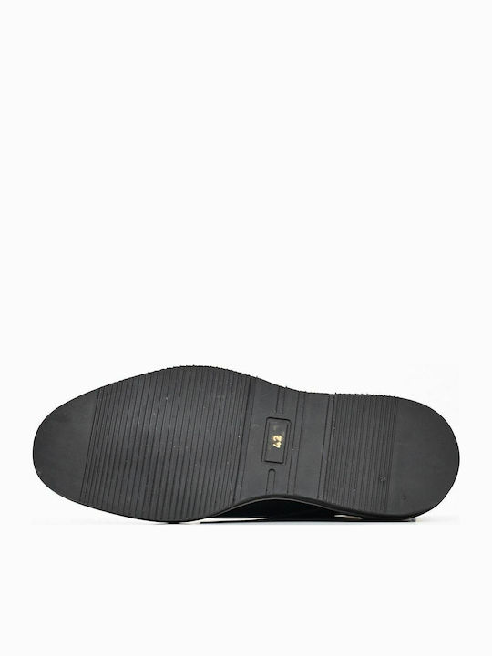 Leather Black Men's Boots