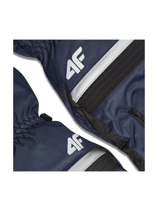 4F Men's Ski & Snowboard Gloves Blue