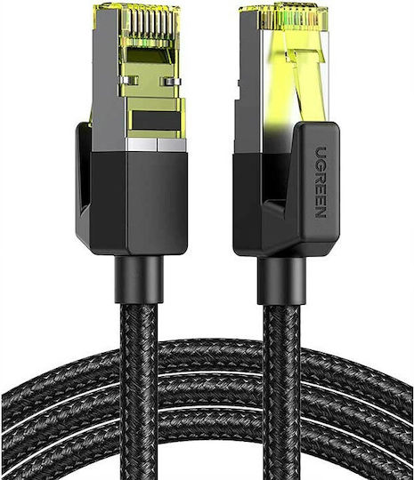 Ugreen F/FTP Cat.7 Ethernet Network Cable 1.5m Black 1pcs