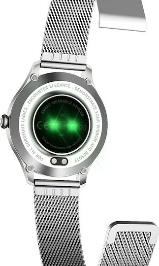 MaxCom Fit FW42 40мм Смартчасовник с Пулсомер (Сребрист)