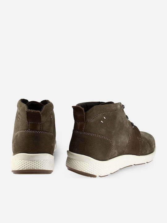 E046-300 Leder Braun Herrenstiefel