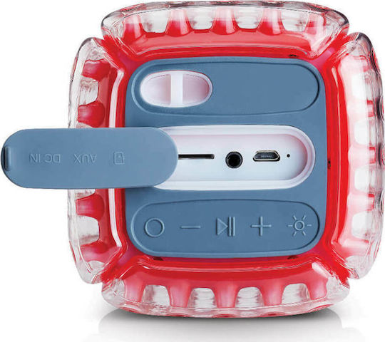 Forever BumpAir BS-700 Bluetooth Speaker 5W with Battery Life up to 5 hours Red