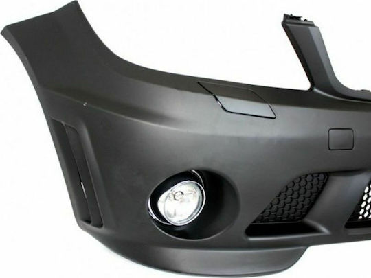 Бампер за Автомобили Преден AMG Изглед Съвместим с Mercedes-Benz C Class W204 2007-2011