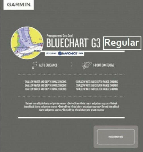 Garmin Ναυτικός Χάρτης Ελλάδος Bluechart G3 010-C0773-20