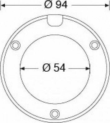 Eval Boat Hydraulic Spare Part Replacement Plastic Case for Water Mixer 94mm