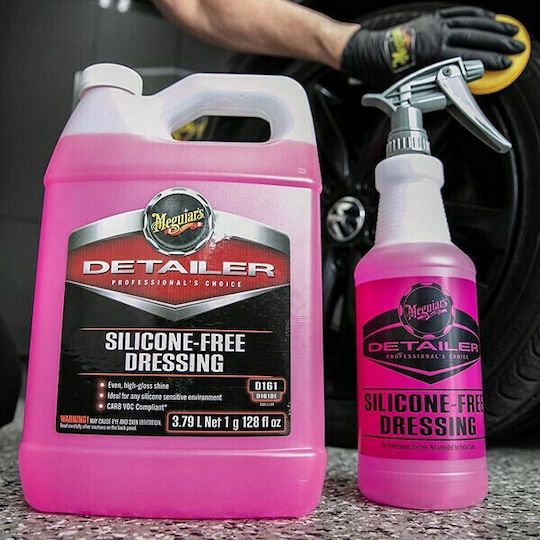 Meguiar's Υγρό Γυαλίσματος για Αμάξωμα Silicone-Free Dressing D-161 3.78lt