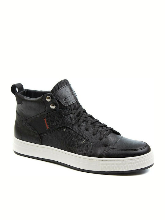 Leather Black Men's Boots