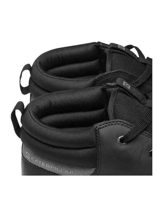 Proxy Mid Leather Black Men's Boots