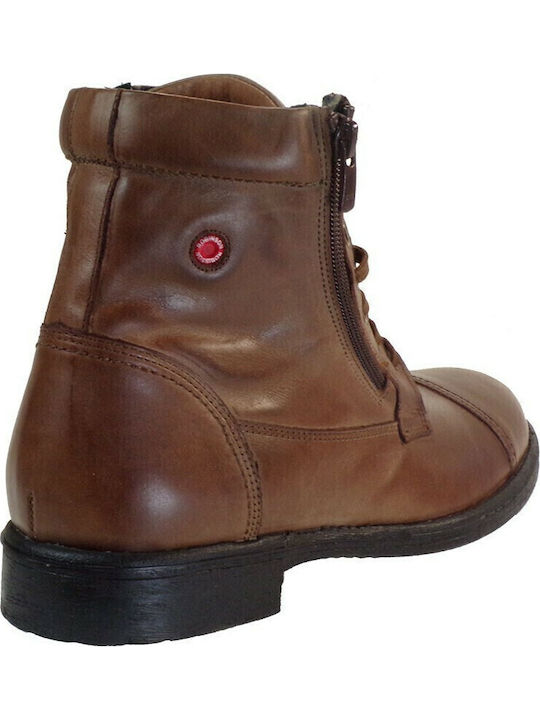 Leather Tabac Brown Boots