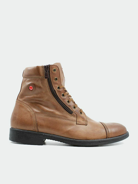 Leather Tabac Brown Boots