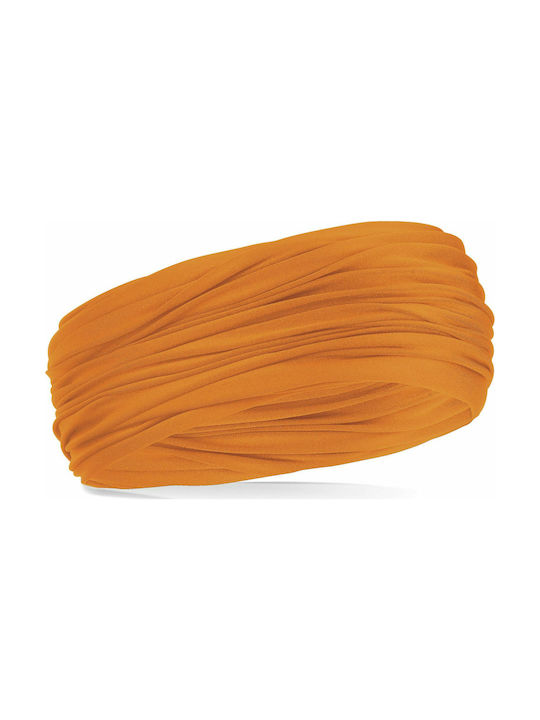 Beechfield B900 Motorcycle Rider Neck Warmer made of Polyester Orange Color