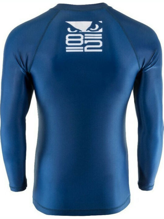 Bad Boy Origin Rash Guard BBRS110 Ανδρική Μακρυμάνικη Μπλούζα για Jiu-Jitsu Μπλε