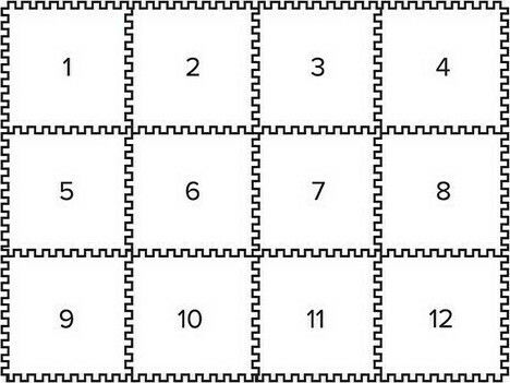 Toddlekind Puzzle De Podea Pentru Copii Earth Dove 6 Piese