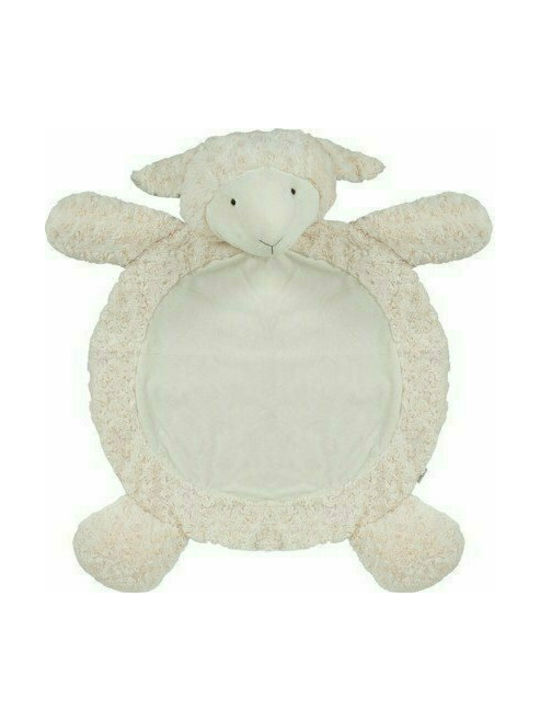 Manon Des Pres Oaie Kids Rug Bej Round with Diameter 75cm