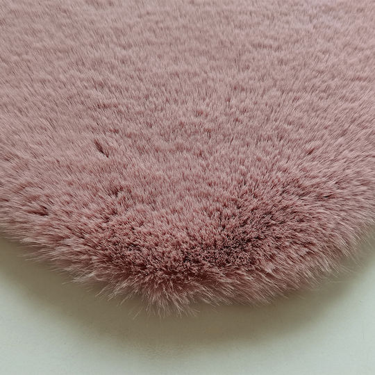 Newplan JM7 Παιδικό Χαλί Πεταλούδες Dark Pink 120x120cm Πάχους 30mm