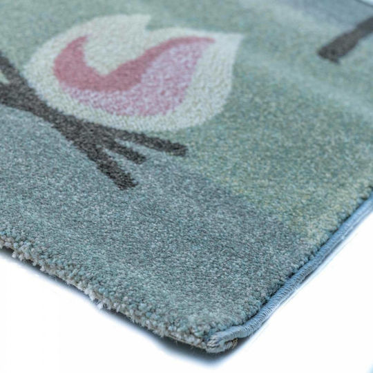 Tzikas Carpets 24225-730 Παιδικό Χαλί Μπλε 133x190cm Πάχους 13mm