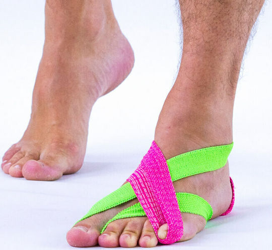 FlexVit Blackboard Toebands Loop Bands Σετ 2τμχ Πολύχρωμα 16m