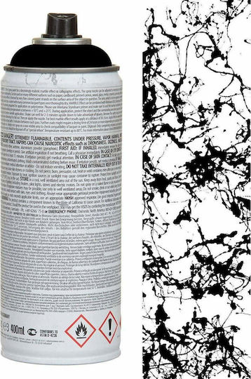 Montana Cans Σπρέι Βαφής Marble Effect Black 400ml