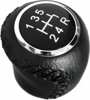 5 Shift Knob for Fiat Grande Punto black