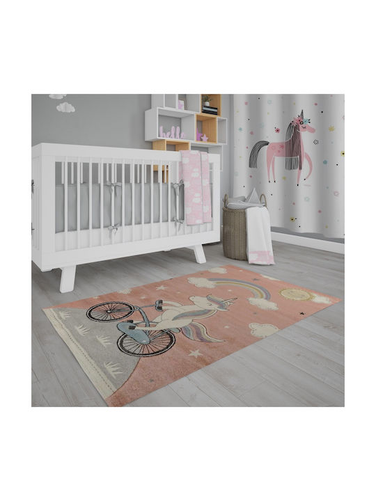 Tzikas Carpets Kids Synthetic Rug 40115-055 Unicorn 160x230cm 13mm