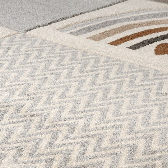 Tzikas Carpets 40111-895 Παιδικό Χαλί Μονόκερος Καφέ 133x190cm Πάχους 13mm