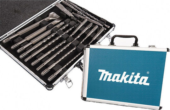 Makita Set of 17 Drills with SDS Plus Shank for Masonry
