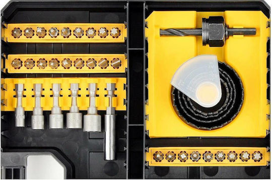 Dewalt Set of 100 in Casetina Drills for Metal, Wood and Masonry