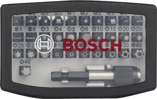 Bosch Σετ 32 Μύτες Κατσαβιδιού Σταυρός / Torx / Allen