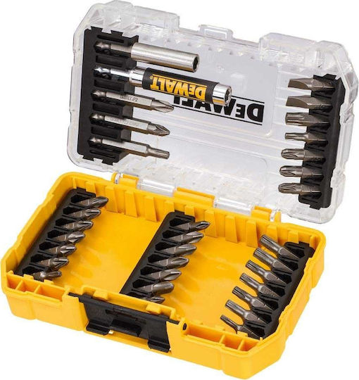 Dewalt Σετ 40 Μύτες Κατσαβιδιού Σταυρός / Allen