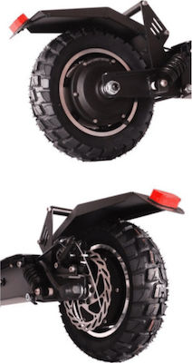 Ultron Electric Scooter with Maximum Speed 65km/h and 60km Autonomy Black