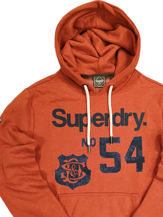 Sweatshirt mit Kapuze Orange