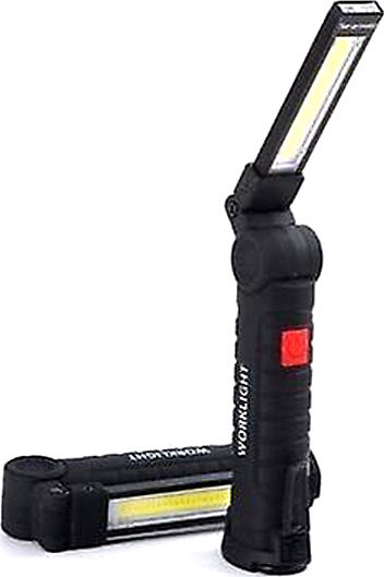 Φακός Συνεργείου Επαναφορτιζόμενος LED Cob Work Light