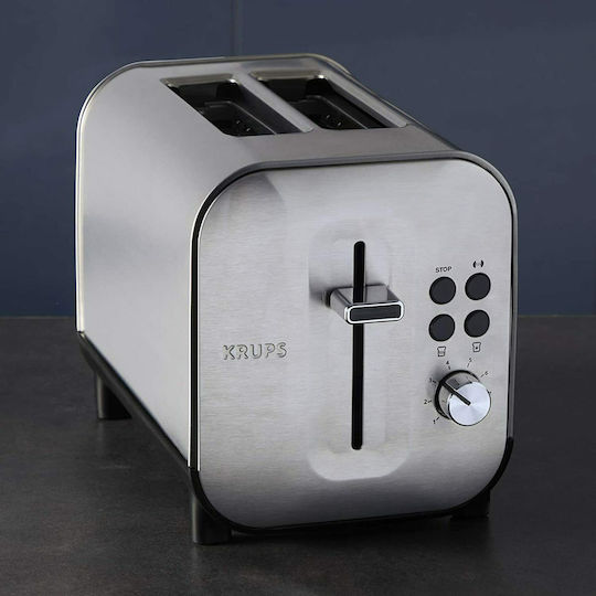 Krups Prăjitor de pâine 2 sloturi 850W Inox