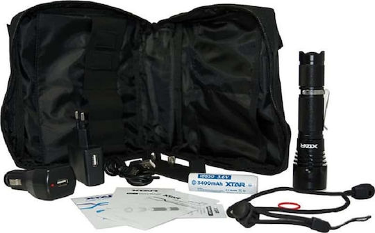 XTAR Rechargeable LED Flash Light IPX8 with Maximum Brightness 1100lm B20