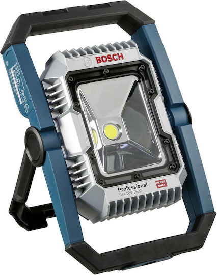 Bosch Προβολέας Εργασίας Επαναφορτιζόμενος LED με Φωτεινότητα έως 1900lm GLI 18V-1900