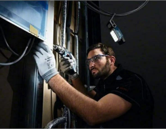 Bosch Wiederaufladbar Handstrahler LED mit maximaler Helligkeit 330lm Blau