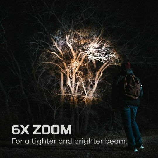 Nebo Επαναφορτιζόμενος Φακός LED IP67 με Μέγιστη Φωτεινότητα 1000lm Davinci