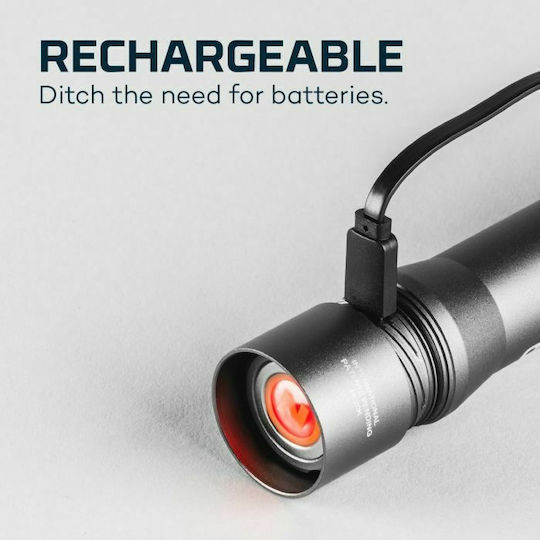 Nebo Επαναφορτιζόμενος Φακός LED IP67 με Μέγιστη Φωτεινότητα 1000lm Davinci