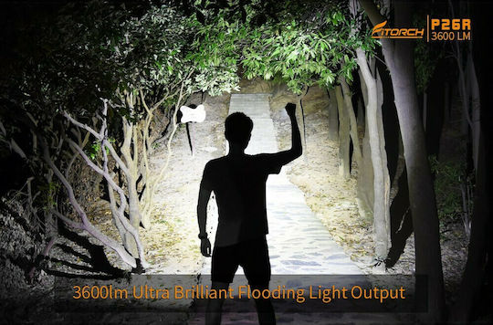 Fitorch LED IPX8 с Максимална Яркост 3600лм P26R Черен